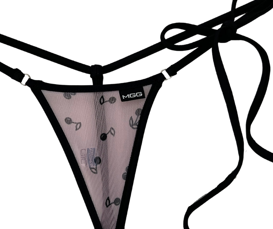 Cherry Bomb - Single Tie Side Bikini Bottom image 5