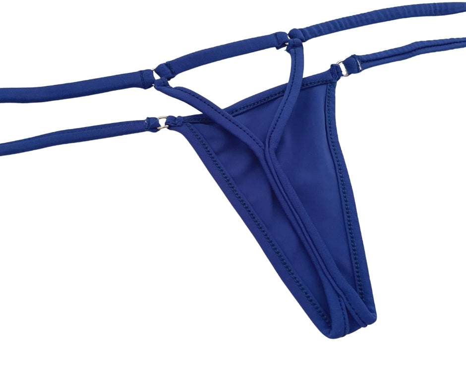 Ultramarine Blue - Open Triangle Bikini Bottom image 6