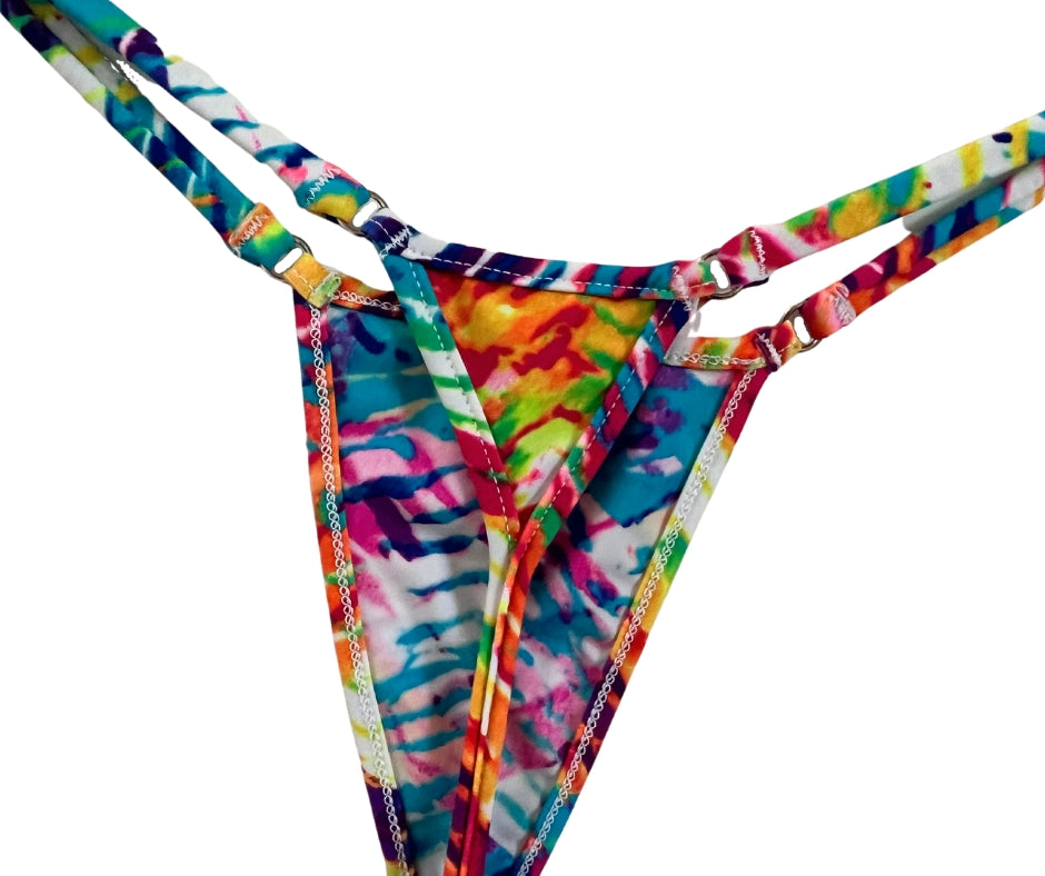 Vivid Waves - Mini Bikini Bottom image 4