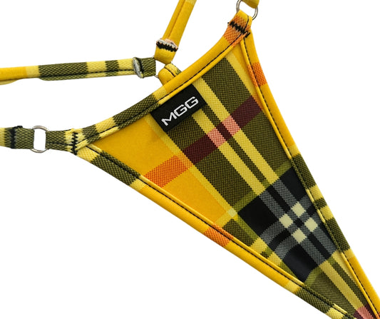 Clueless - Yellow Plaid - Nano Bikini Bottom image 1