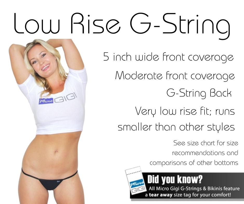 Cherries - Cotton - Low Rise G-String Underwear image 2