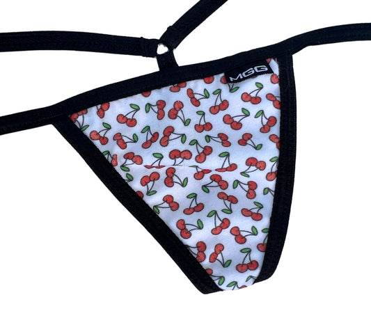 Cherries - Cotton - Low Rise G-String Underwear image 1