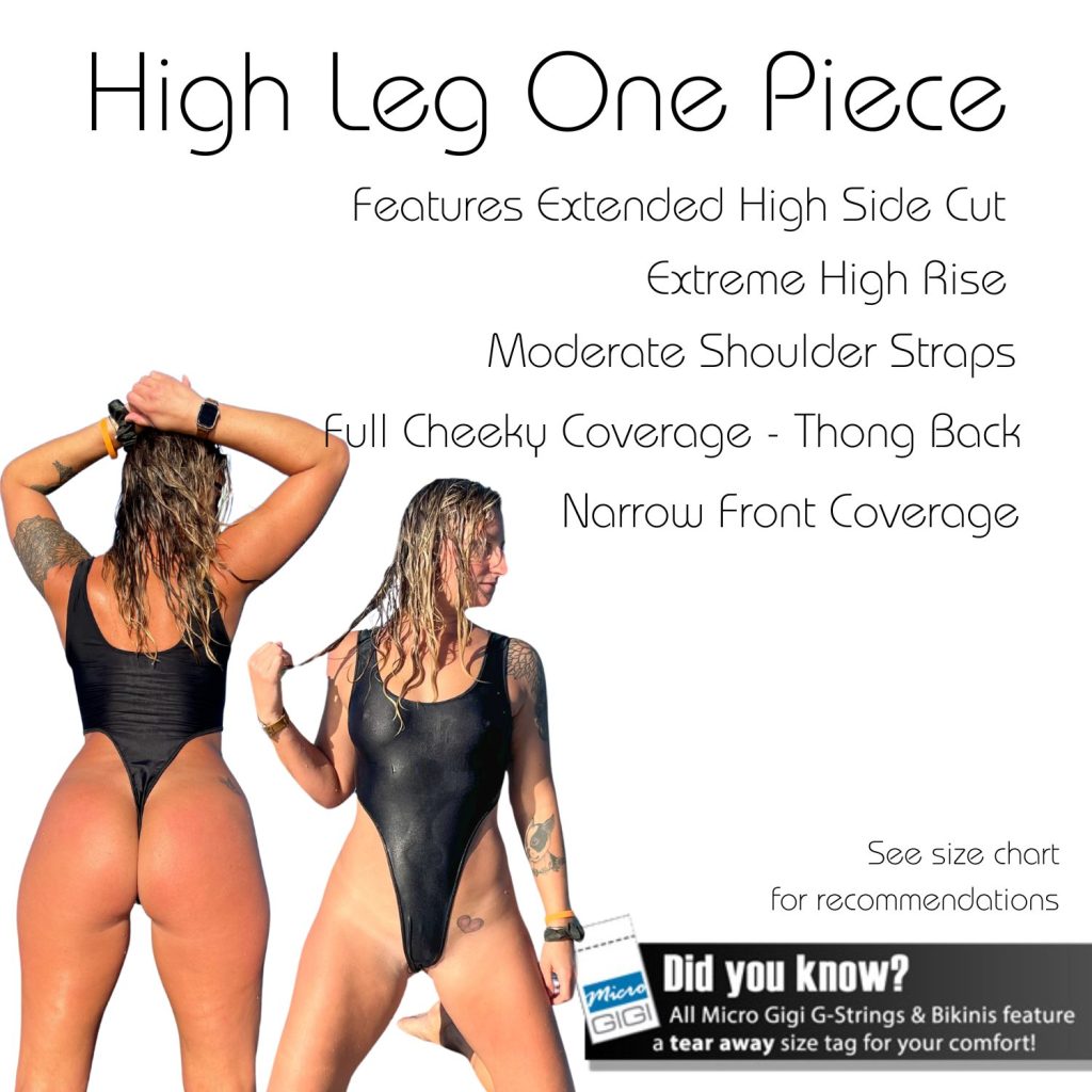 Popstar – High Leg Cut One Piece image 2
