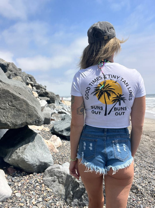 Good Times & Tiny Tan Lines / Suns Out Buns Out T-Shirt image 1
