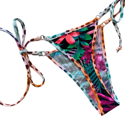 Flora & Fauna - Brazilian Tie Sides Bikini Bottom image 1