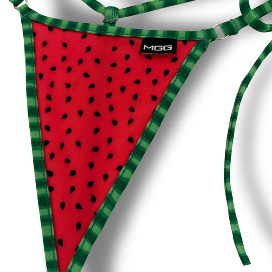 Watermelon Sugar - Single Tie Side Bikini Bottom image 1