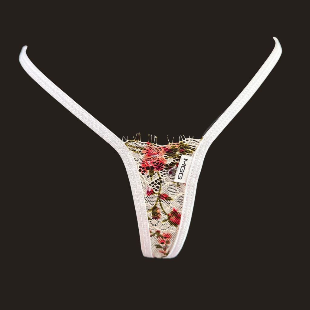 White Roses - Ultra Lace Thong G-String Lingerie image 5