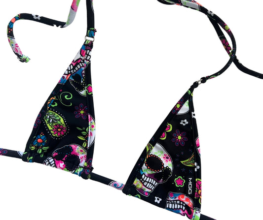 Sugar Skull - Nano Bikini Top image 1