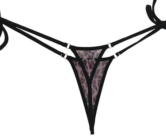 Sheer Wicked Temptation - Tie Sides Bikini Bottom image 1