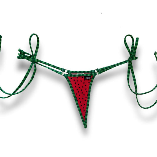 Watermelon Sugar - Tie Sides Bikini Bottom image 1