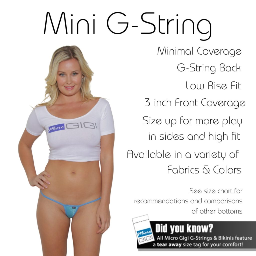 Tacos - Pink- Mini G-String Underwear image 3