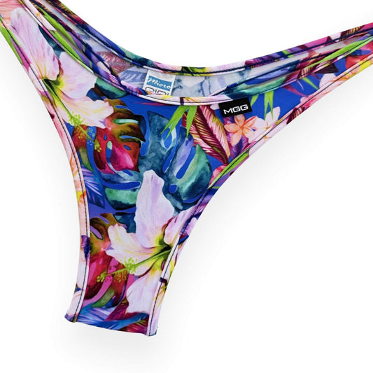 Plumeria - Classic T-Back Bikini Bottom