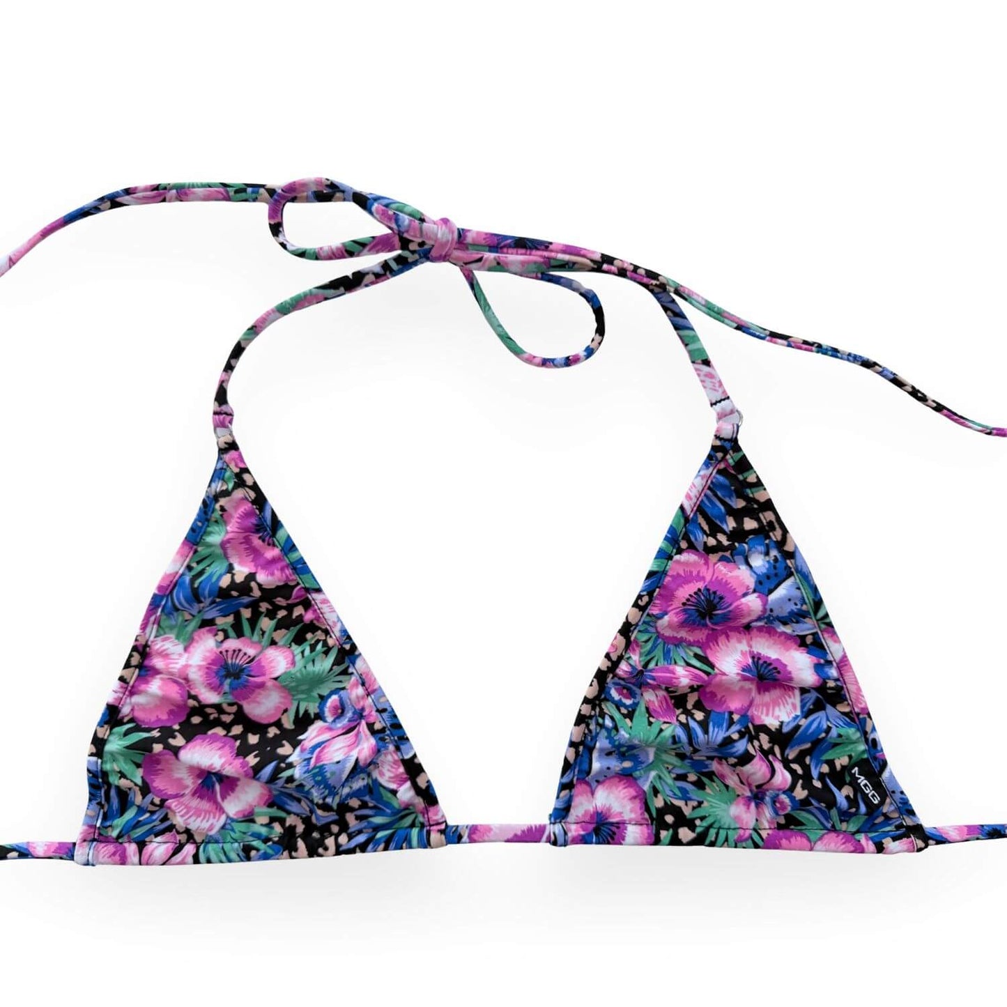 Top de bikini clásico con sandía y azúcar