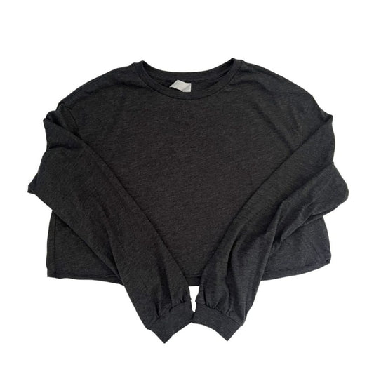 MGG Bikinis Spring Break Squad - Dark Gray Long Sleeve Crop Top image 1