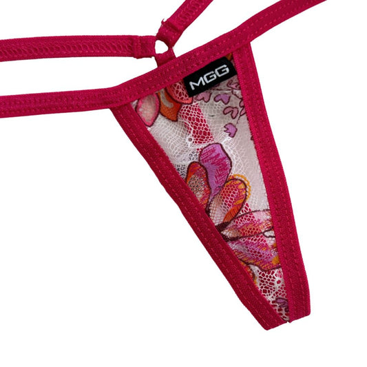 Peony Lace - Mini Lace G-String image 1