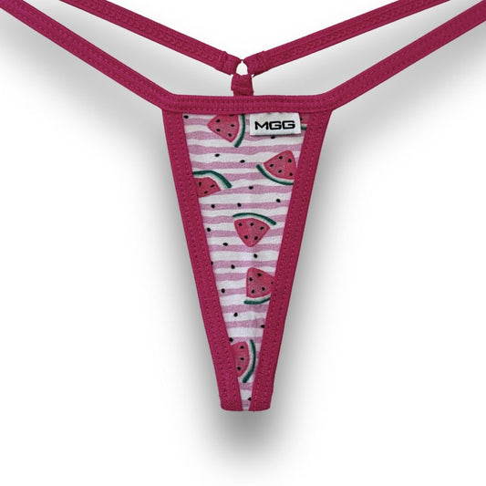 Summer Watermelon - Pink - Mini Cotton G-String image 1