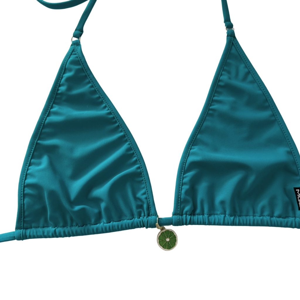 Lime Wheel Bikini Top Charm image 3