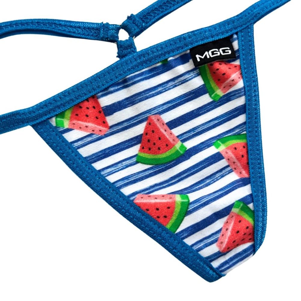 Summer Watermelon - Low Rise Cotton G-String image 3