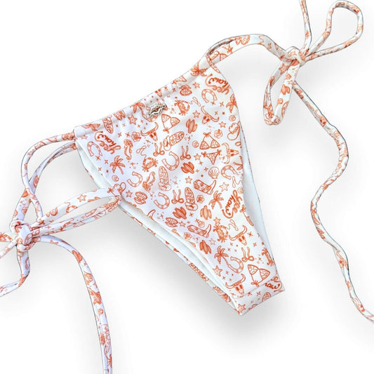 Coastal Cowgirl - Scrunch Bikini Bottom