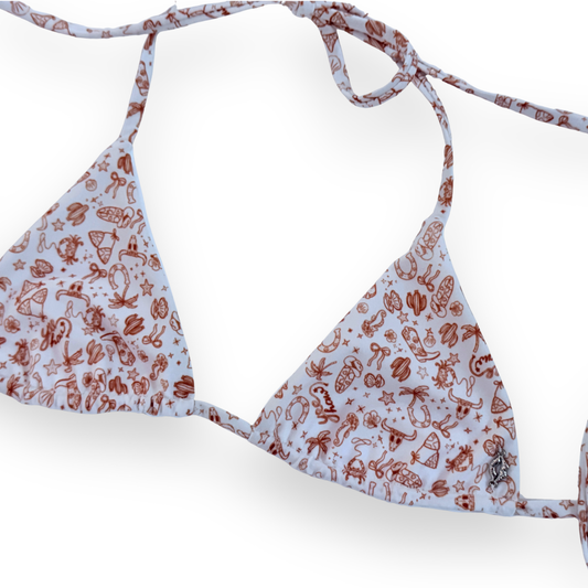 Coastal Cowgirl - Triangle Bikini Top
