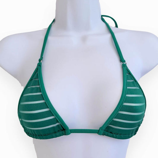 Coastline - Kelly Green - Mini Bikini Top