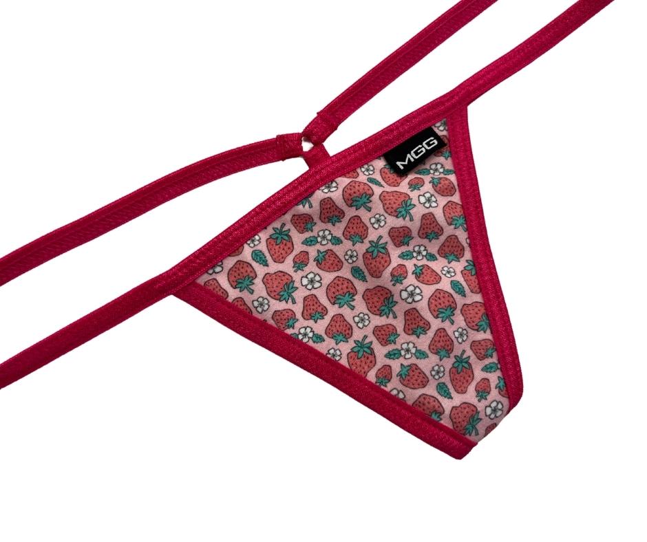 Strawberry Field - Low Rise G-String Underwear image 3