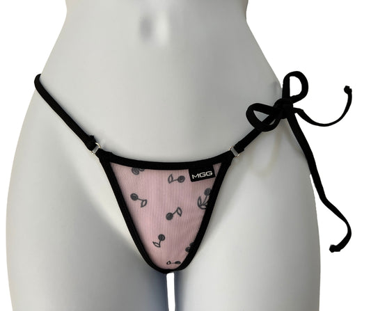 Cherry Bomb - Single Tie Side Bikini Bottom image 1