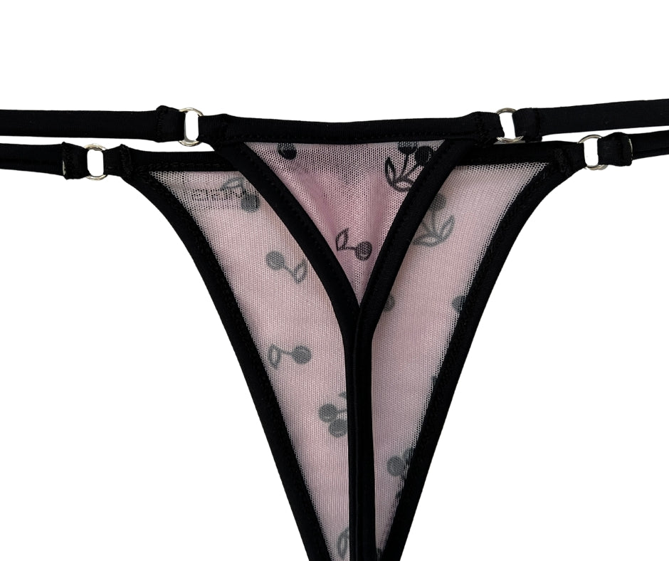 Cherry Bomb Sheer - Mini Bikini Bottom image 4