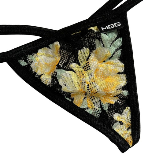 Dahlia - Low Rise Lace G-String Underwear image 1