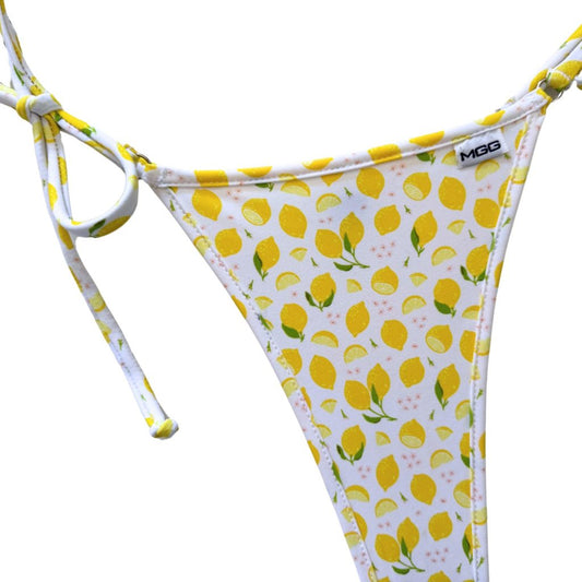 Limoncello - Brazilian Tie Sides Bikini Bottom image 1