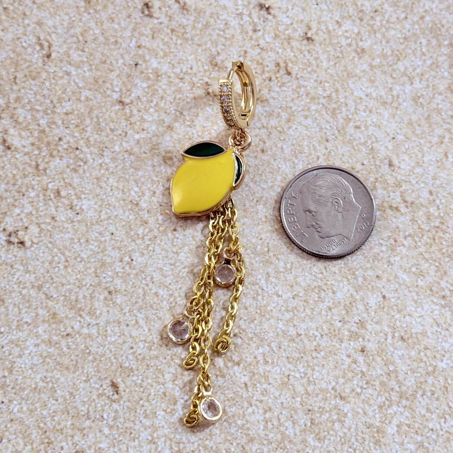 Lemon Drop Bikini Top Charm