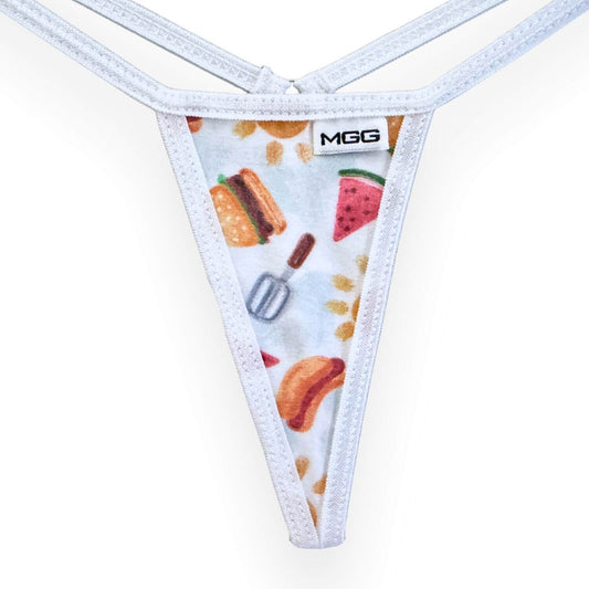 Pastèque d'été - Rose - Mini string en coton