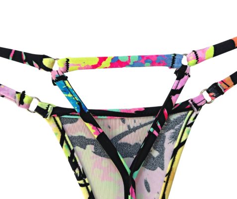 Venice Beach Open Triangle Bikini Bottom Micro Gigi