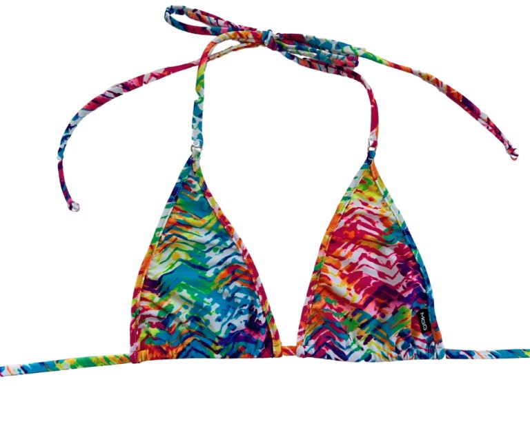 Vivid Waves Classic Bikini Top Micro Gigi