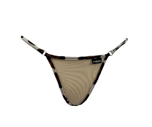 Safari Sheer Mini Bikini Bottom Micro Gigi