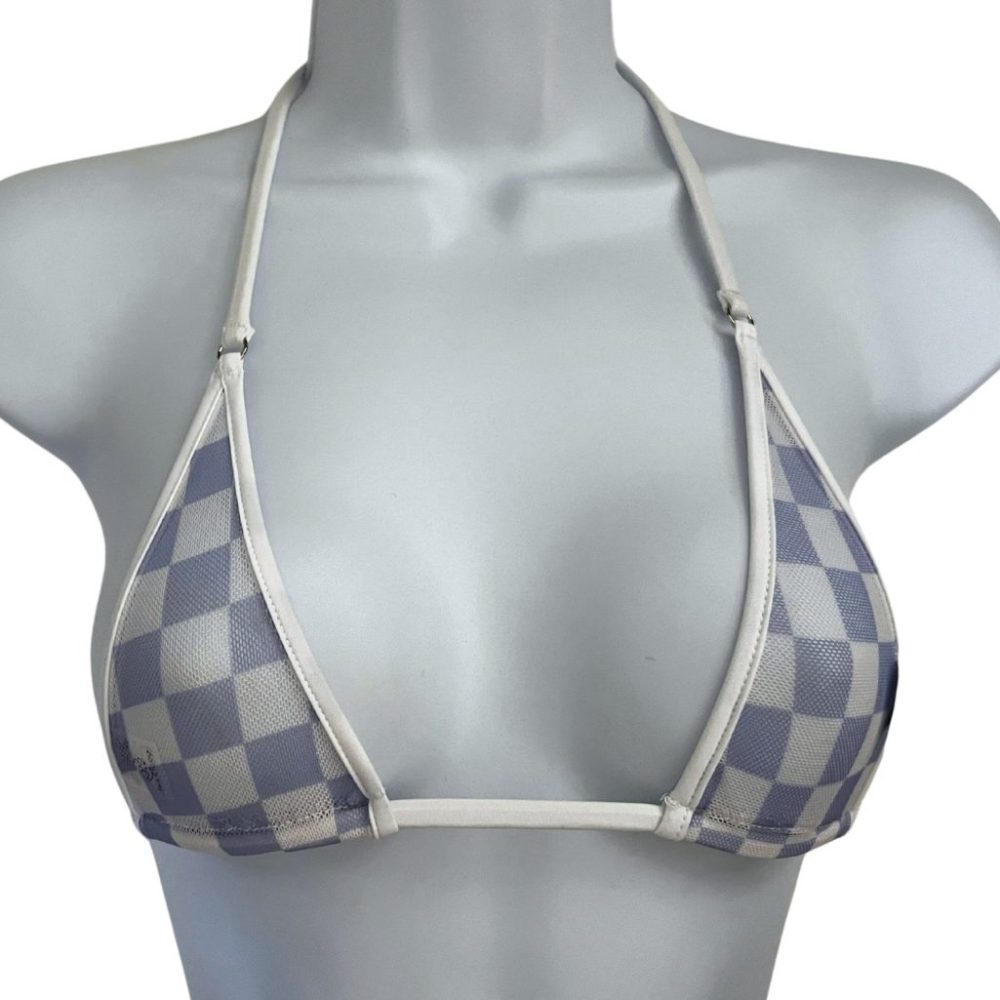 Surf Check Sheer Nano Bikini Top Micro Gigi