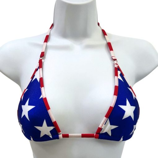 Stars Stripes Mini Bikini Top Micro Gigi