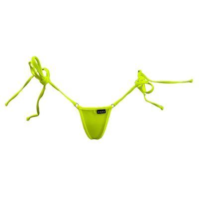 Electric Lemonade Tie Sides Bikini Bottom Micro Gigi