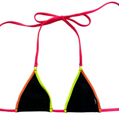Neon Lights Mini Bikini Top Micro Gigi