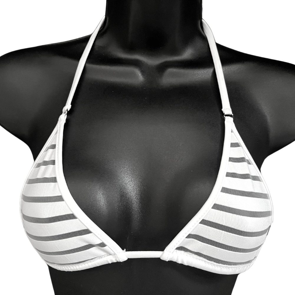 Coastline - White - Mini Bikini Top image 3