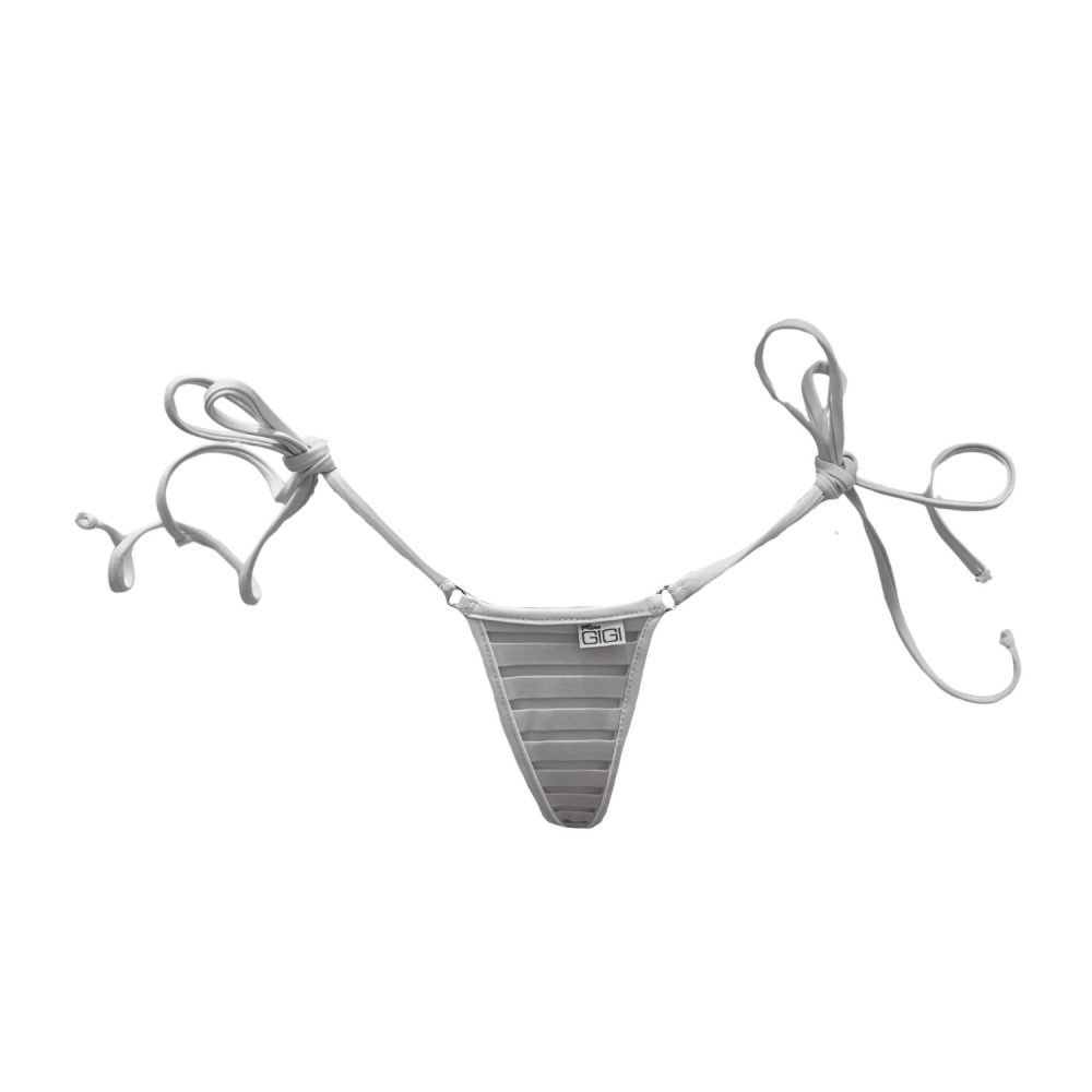 Coastline - White - Tie Sides Bikini Bottom image 0