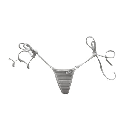 Coastline - White - Tie Sides Bikini Bottom image 0