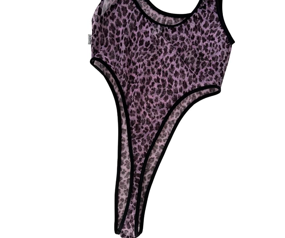 Sheer Wicked Temptation - High Leg Cut One Piece image 8