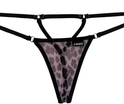 Sheer Wicked Temptation - Open Triangle Bikini Bottom image 1