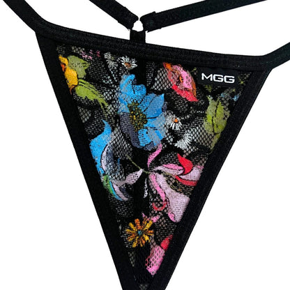 Wildflowers - Low Rise Lace G-String Underwear image 2