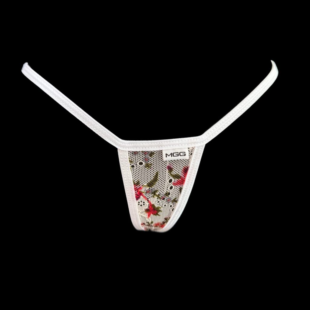 White Roses - Mini Lace G-String image 3