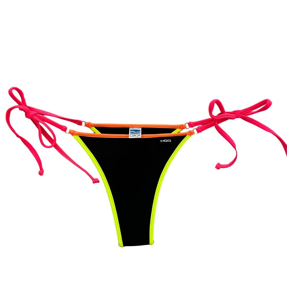 Neon Lights - Brazilian Tie Sides Bikini Bottom image 2