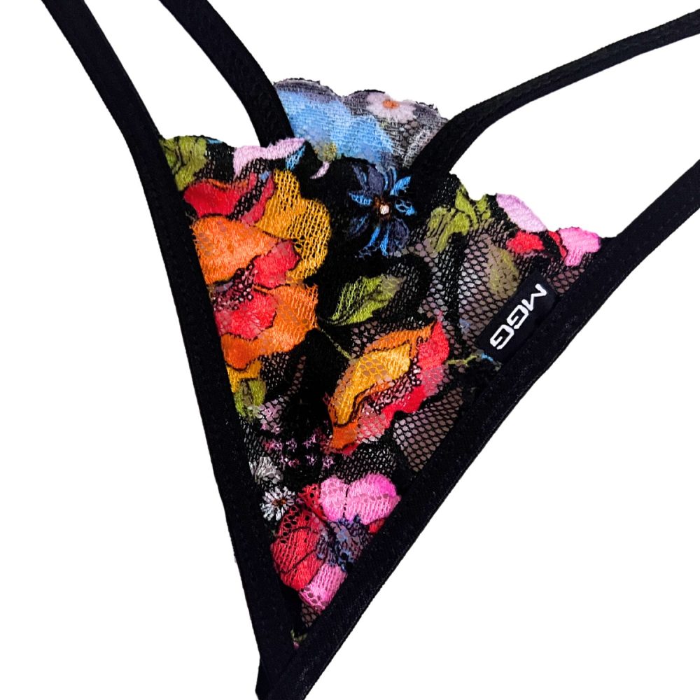 Wildflowers - Lace Thong G-String Underwear image 2