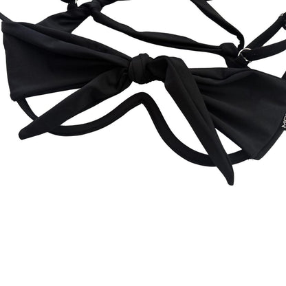 Midnight Black - Peek-a-Boo Underwire Bikini Top image 5