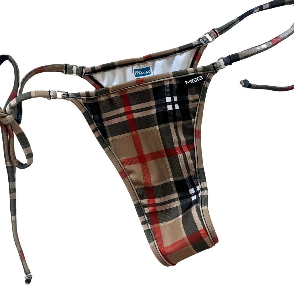 Burrr-Berry - Brazilian Tie Sides Bikini Bottom image 1